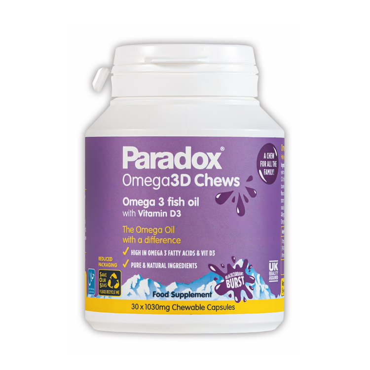 Paradox Omega 3D Chews 60 Chewable Caps